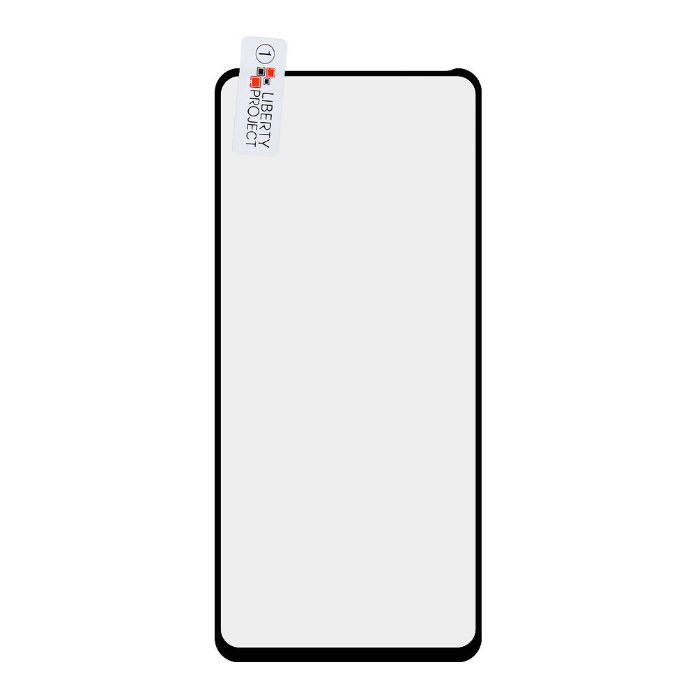 Защитное стекло "LP" для Samsung Galaxy M51 Thin Frame Full Glue с рамкой 0,33 мм 2,5D 9H (черное)