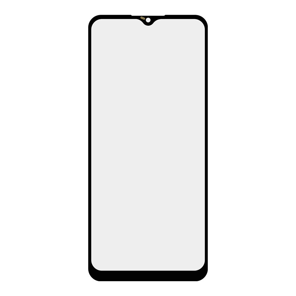 Стекло для переклейки Samsung SM-A025F Galaxy A02S (черный)