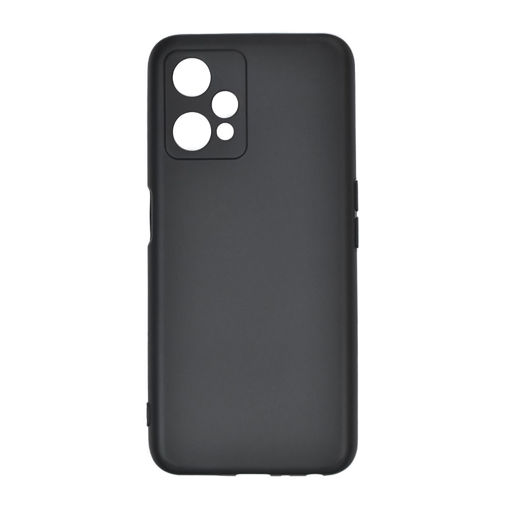 Силиконовый чехол "LP" для Realme 9 PRO+ TPU (черный непрозрачный) европакет