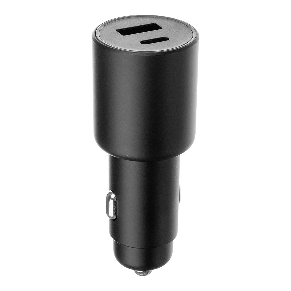 Автомобильное зарядное устройство Xiaomi Mi Car Charger 1А1С 43W (черная)