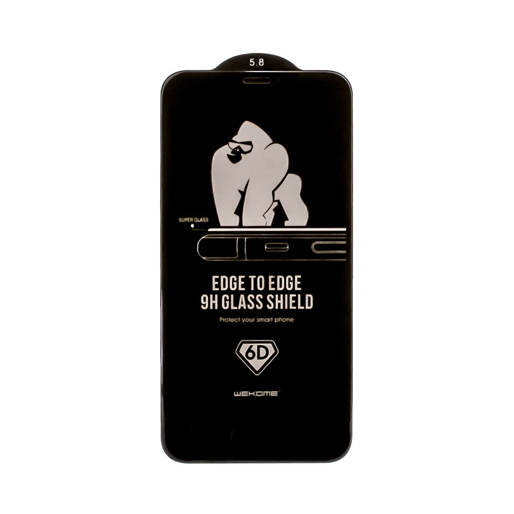 Защитное стекло WK Kingkong WTP-56 6D Privacy для iPhone 11 Pro/Xs/X приват-фильтр 0.22 мм
