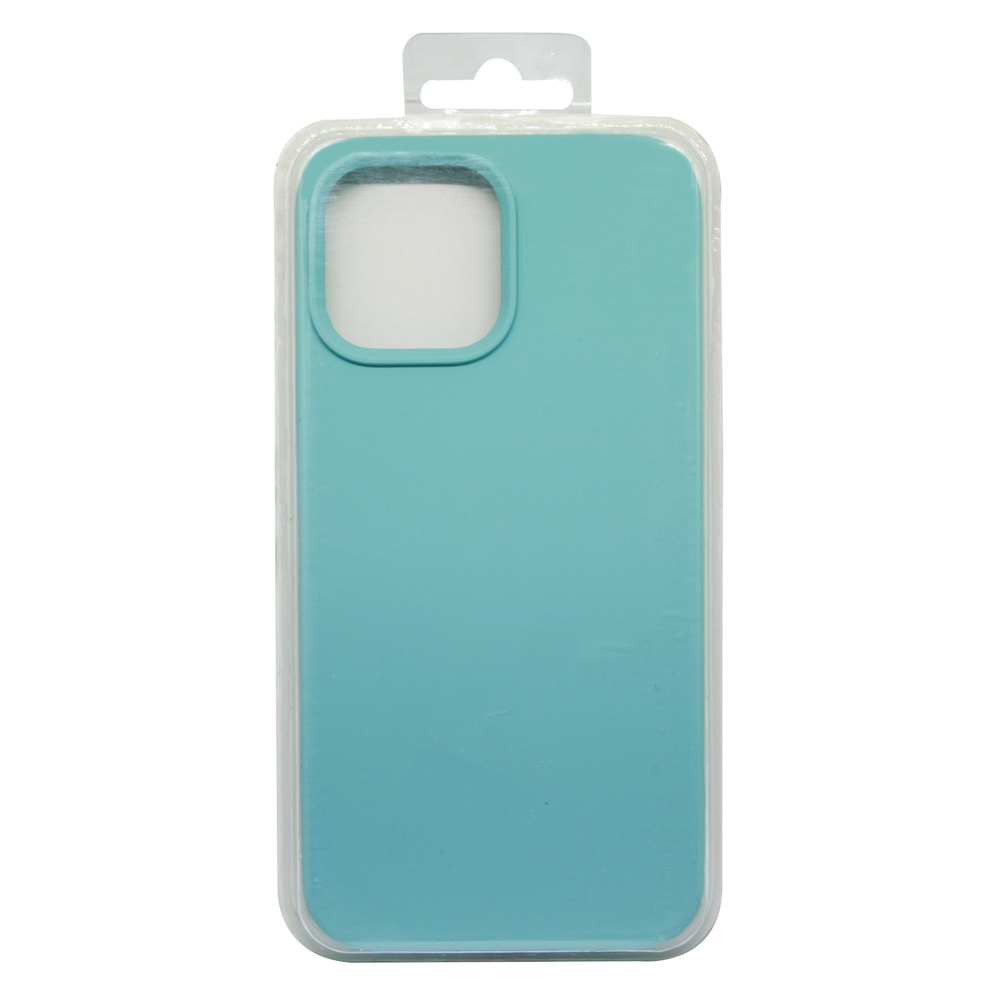 Силиконовый чехол для iPhone 13 Pro Max "Silicone Case" (бирюзовый) 21