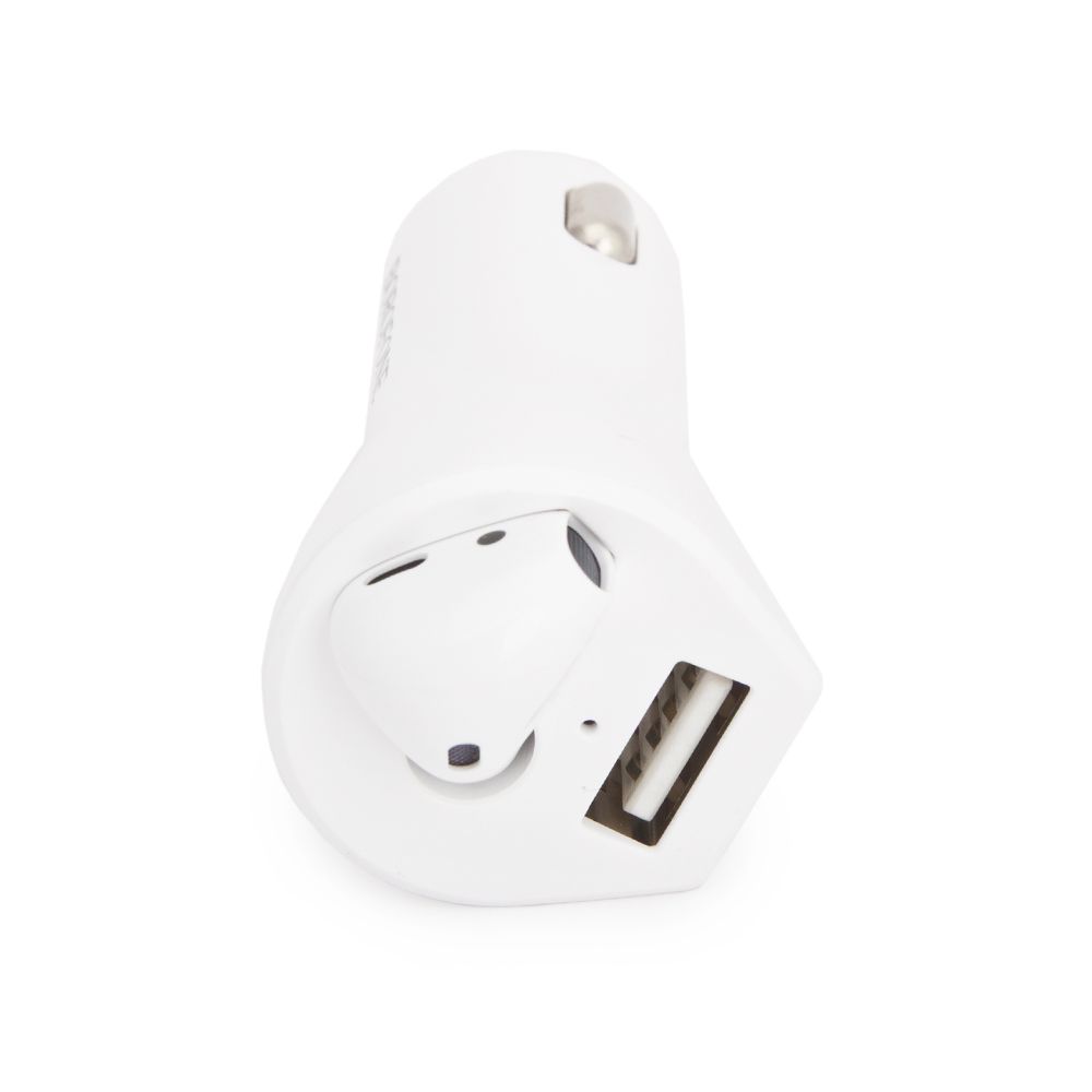 Bluetooth моногарнитура BOROFONE BC23 Touareg BT 5.0, вкладыши, +АЗУ (белый)