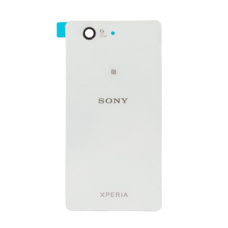 Задняя крышка Sony Xperia Z3 Compact (белая) HIGH COPY