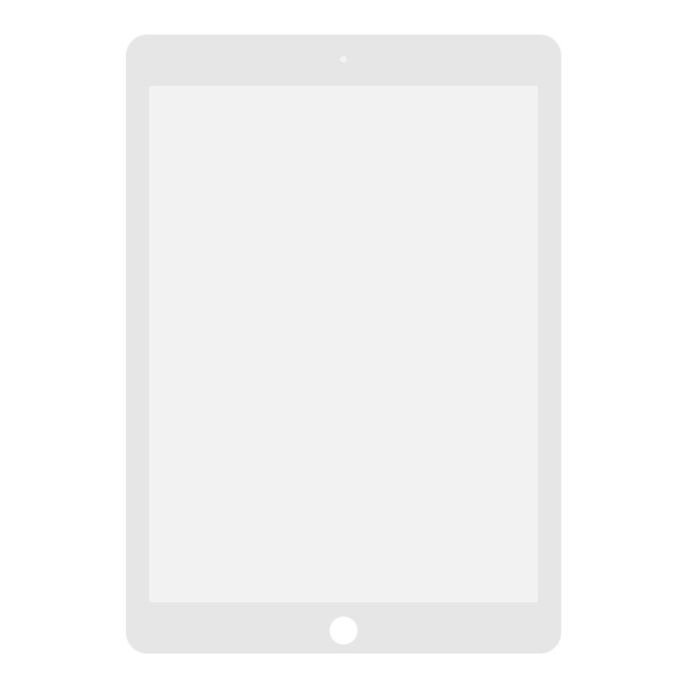 Стекло для переклейки Apple iPad Pro 9.7" (белый)