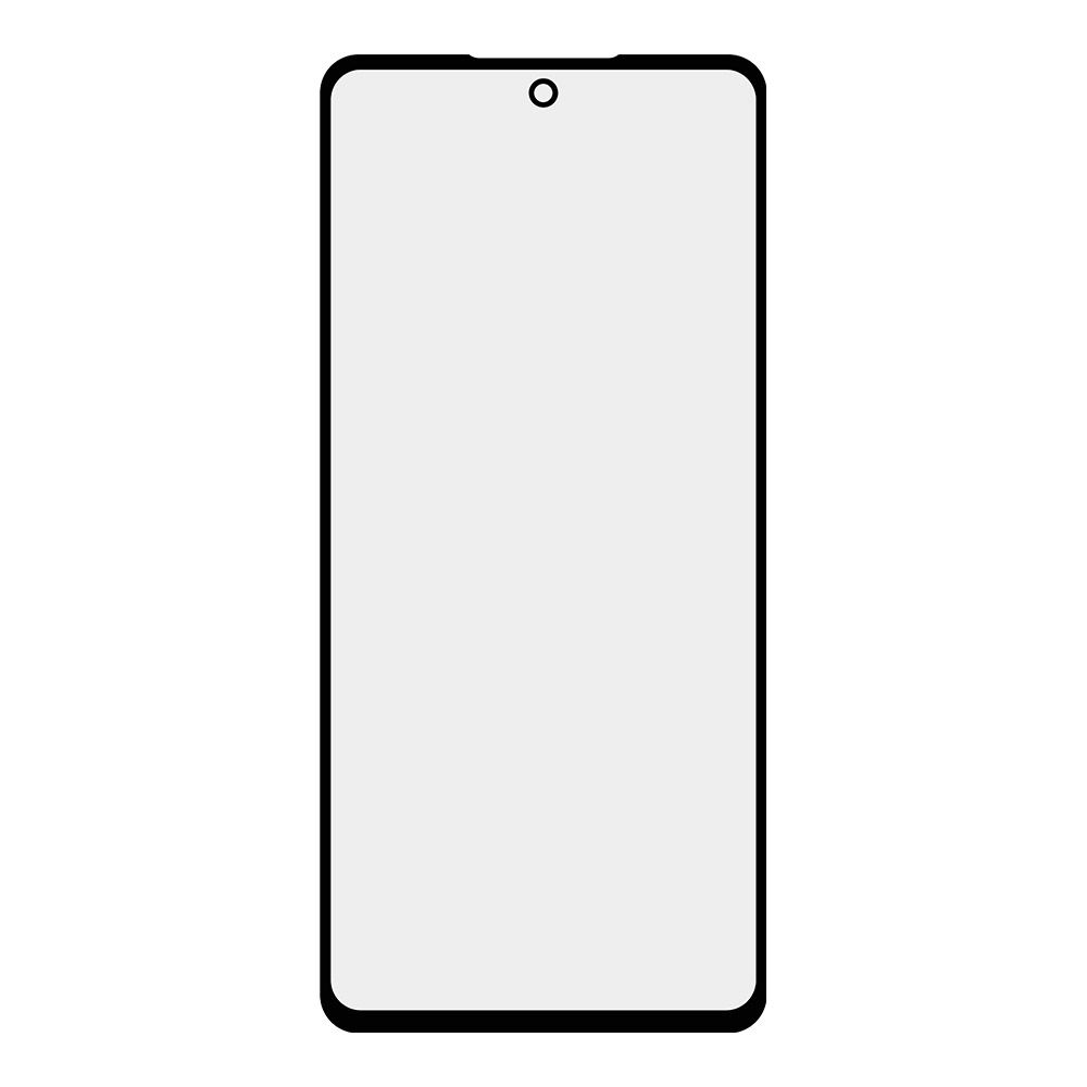 Стекло для переклейки Samsung SM-A725F Galaxy A72 (черный)