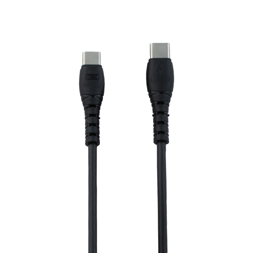 USB-C кабель Earldom EC-070C Type-C, PD18W, 1м, TPE (черный)