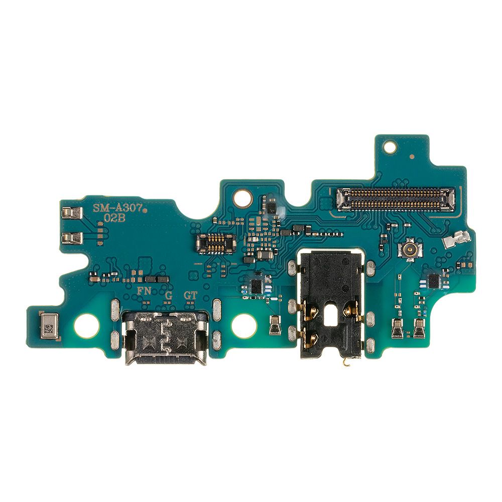 Шлейф/FLC Samsung Galaxy A30s SM-A307 на системный разъём/разъём гарнитуры/микрофон, ориг