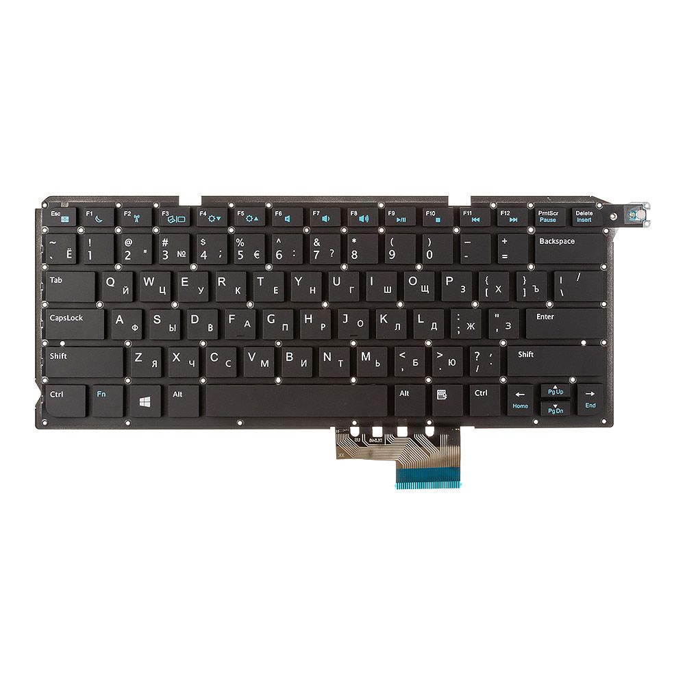 Клавиатура для Dell Vosto14 5480R черная без рамки