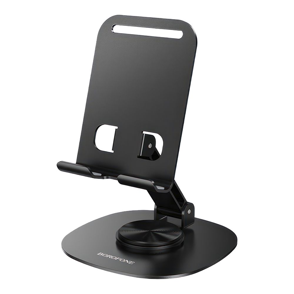 Держатель настольный для смартфона BOROFONE BH138 Fit metal (черный)