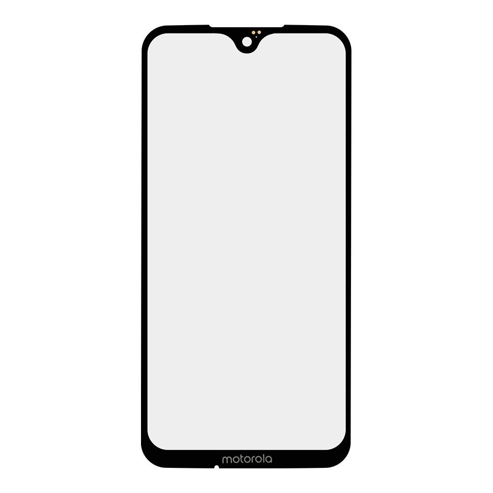 Стекло для переклейки Motorola Moto G7 / G7 Plus  (черный)