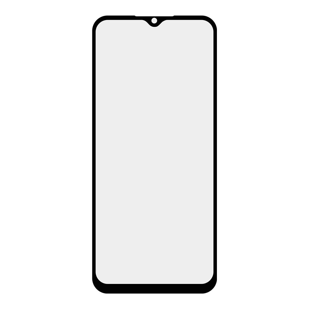 _Стекло + OCA пленка для переклейки Oppo A17/A17k/A57s/A57/Realme C35 (черный)