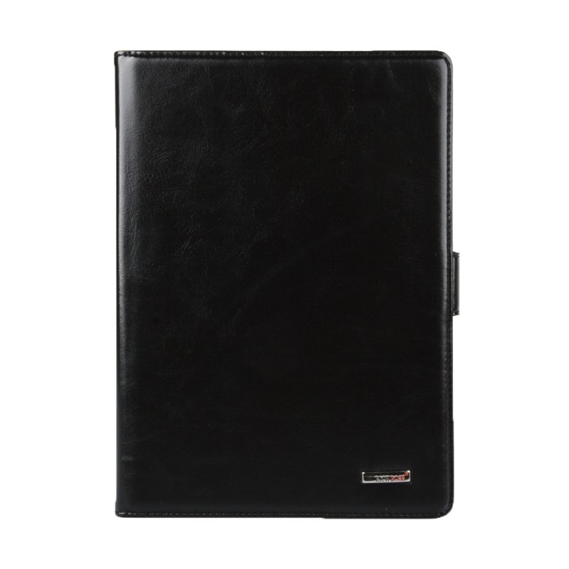 Чехол/книжка для iPad Air "RICH BOSS" (кожаный/черный коробка)