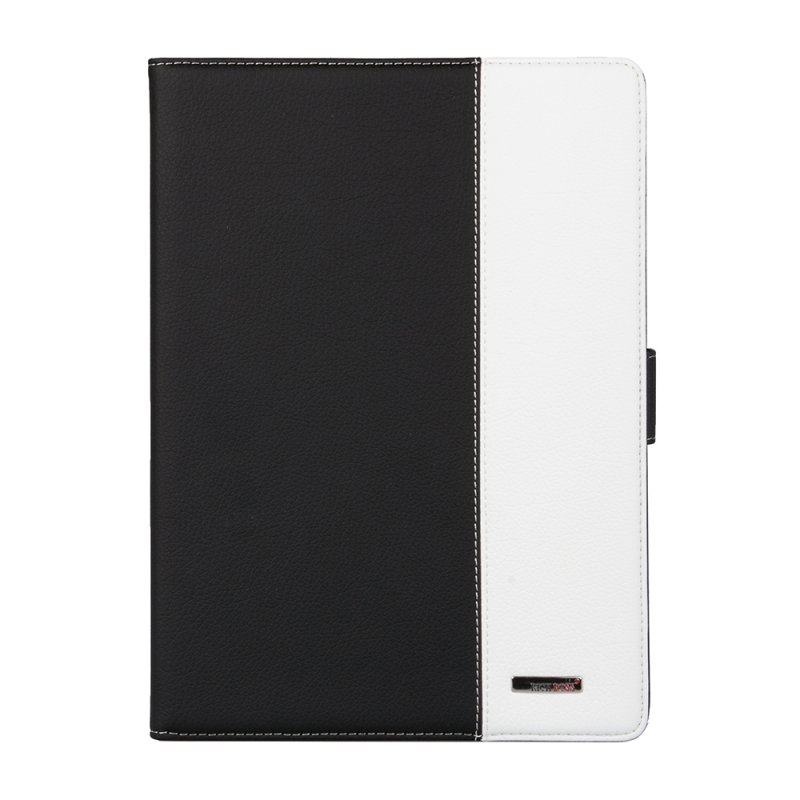 Чехол/книжка для iPad Air "RICH BOSS" (кожаный/черный/белый коробка)