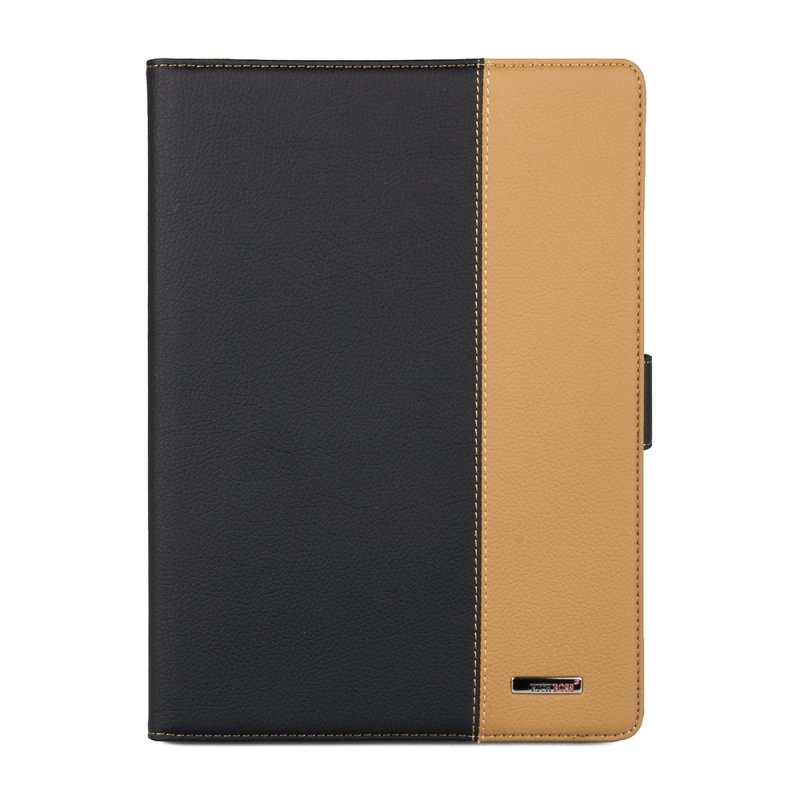 Чехол/книжка для iPad Air "RICH BOSS" (кожаный/черный/коричневый коробка)