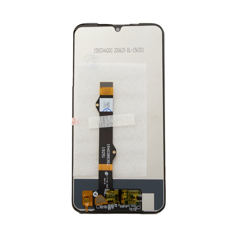 LCD дисплей для Motorola Moto G8 Plus в сборе с тачскрином (черный)