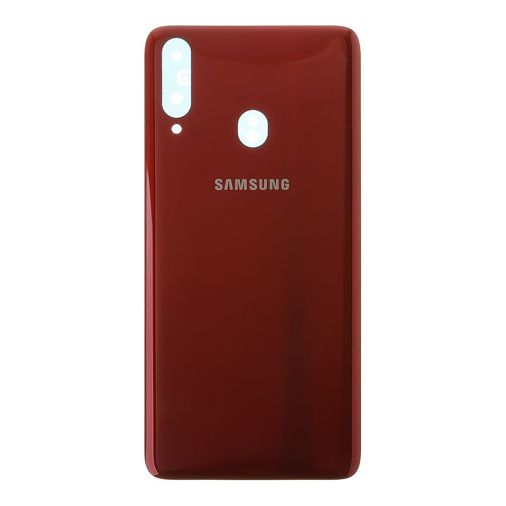 Задняя крышка для Samsung Galaxy A20s SM-A207 (красный)