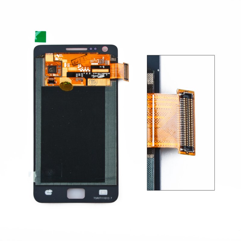 LCD дисплей для Samsung Galaxy S II GT-I9100/I9100G с тачскрином (розовый)