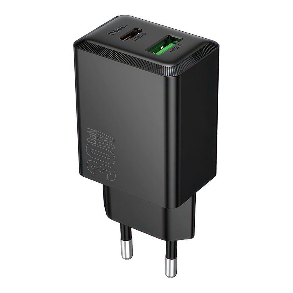 СЗУ HOCO N71 Nuevo 1xUSB, 1xUSB-C, 3А, PD30W, QC3.0 (черный)