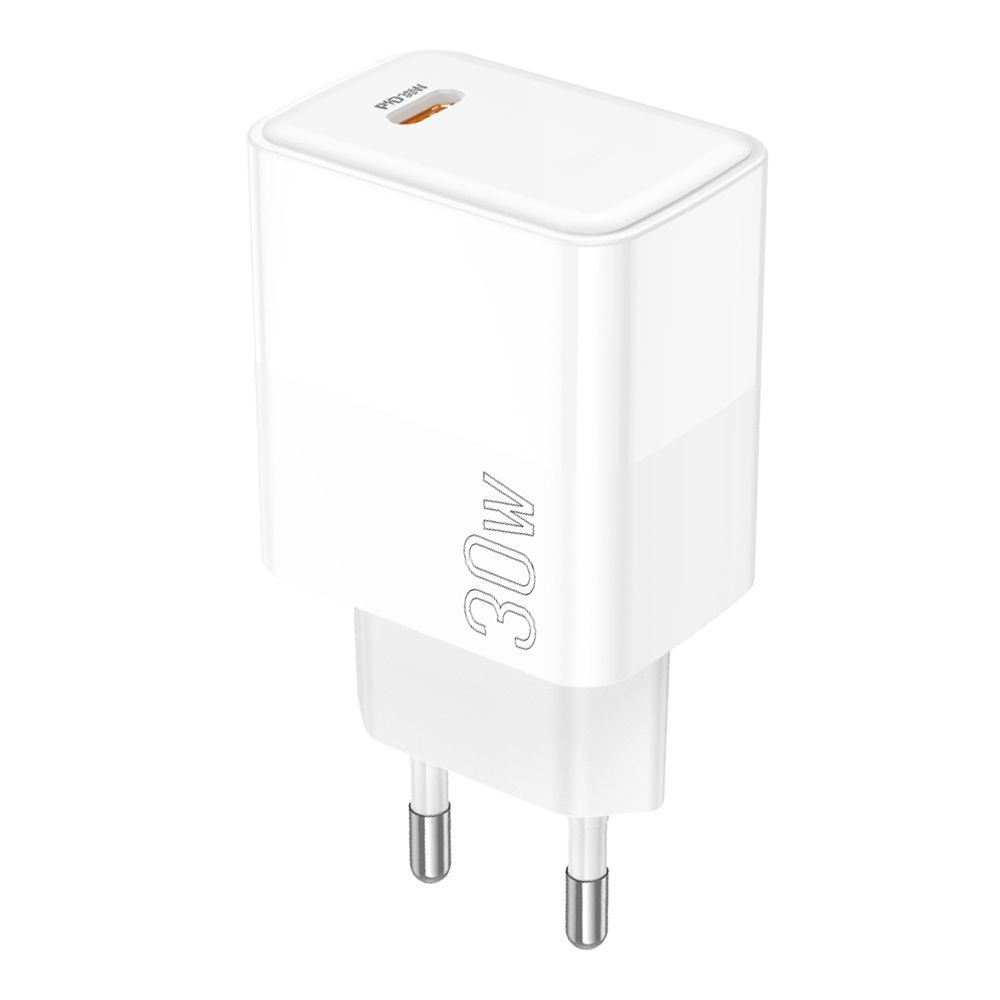СЗУ BOROFONE BA77A Insightful 1xUSB-C, 3А, PD30W, QC3.0 (белый)