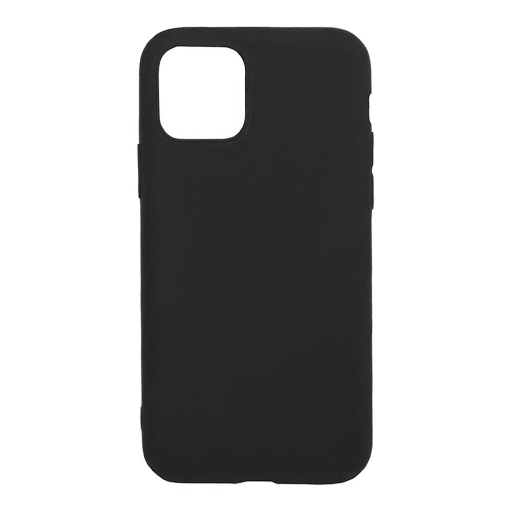 Силиконовый чехол "LP" для iPhone 11 Pro TPU (черный непрозрачный) коробка