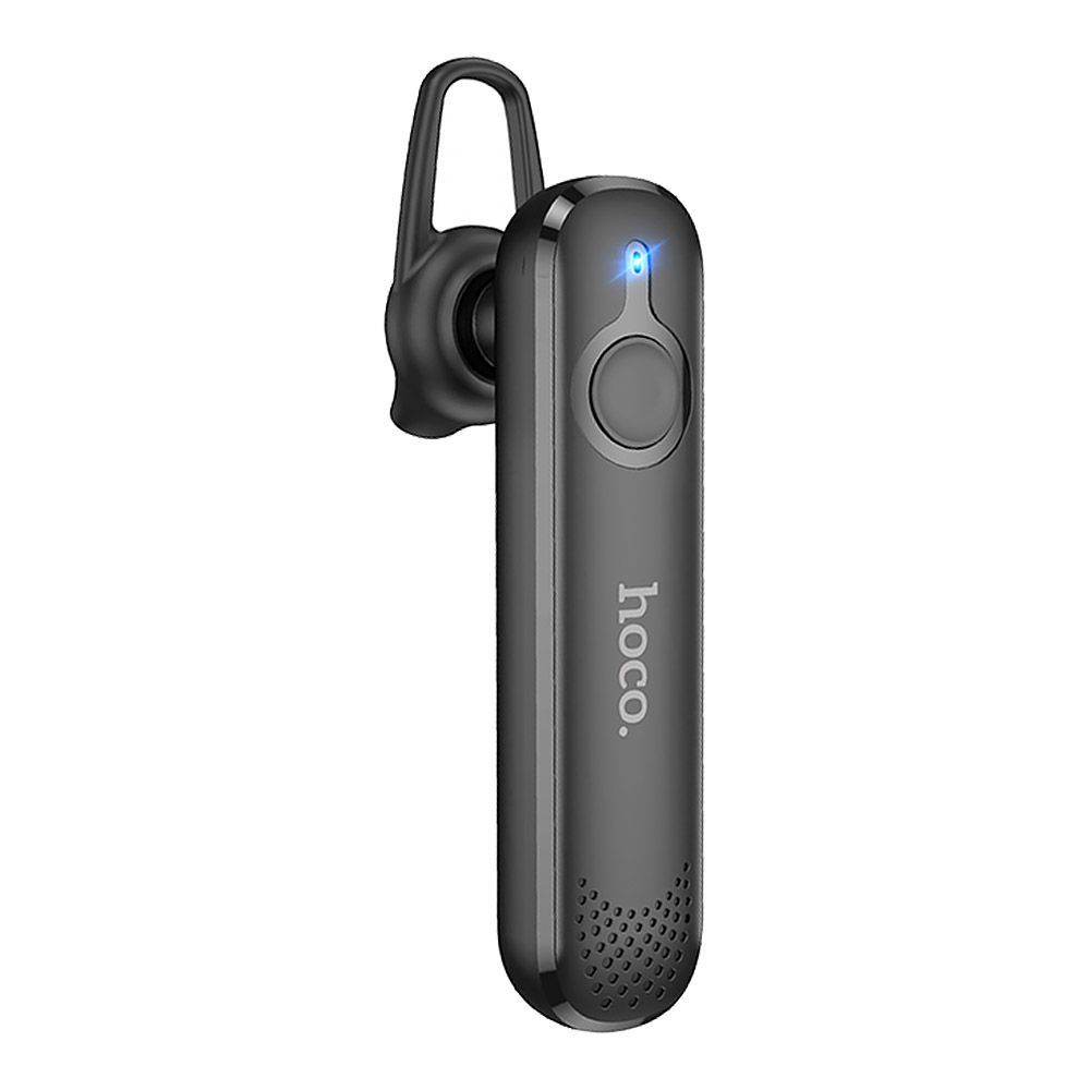 Bluetooth моногарнитура HOCO E63 Diamond BT 5.0, внутриканальная, громкость +/- (черный)