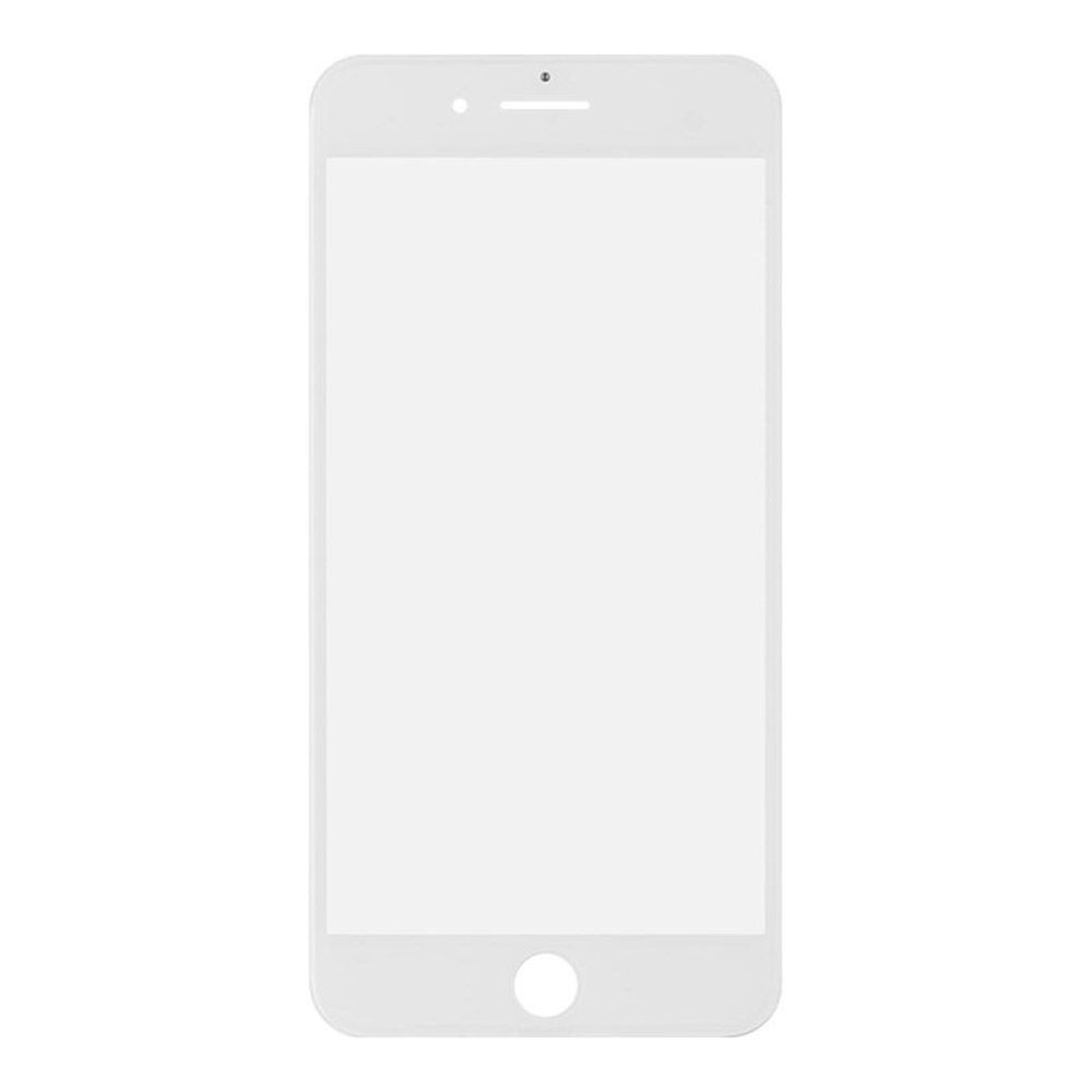 G+OCA PRO стекло + рамка для IPhone 8 Plus олеофобное покрытие (белый)
