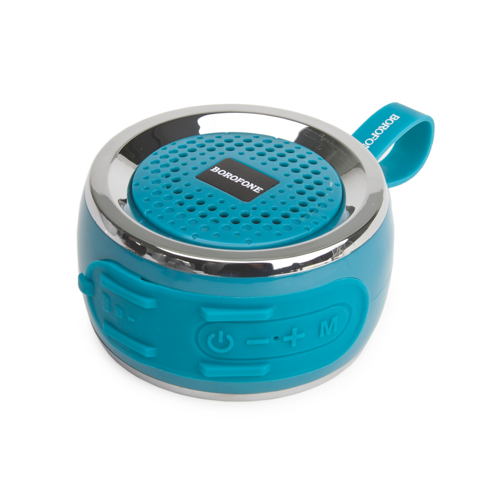 Bluetooth колонка BOROFONE BR2 Aurora Sports BT 5.0, 3W, microSD/USB/FM (зеленый)