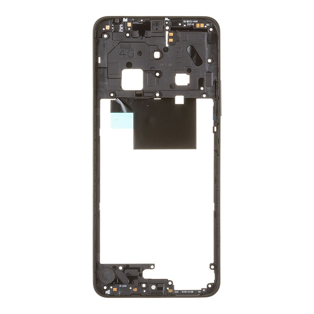 Средняя часть для Xiaomi Redmi 14C (2411DRN47C) (черный)