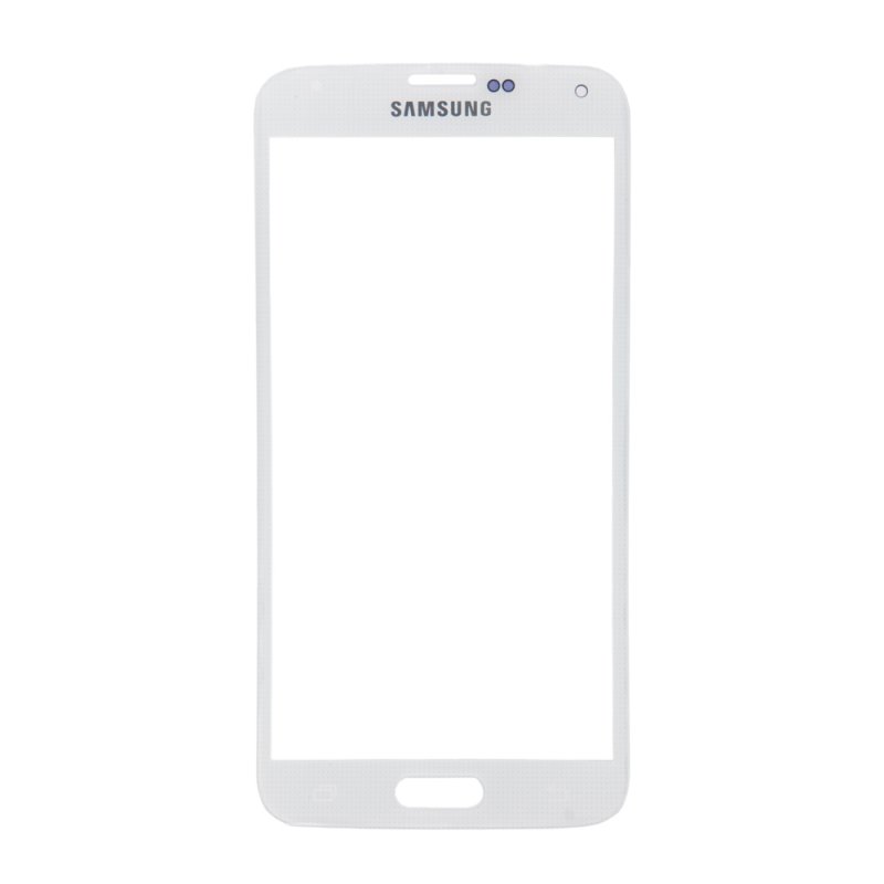 Стекло для переклейки Samsung  Galaxy S5 SM-G900F (белый)