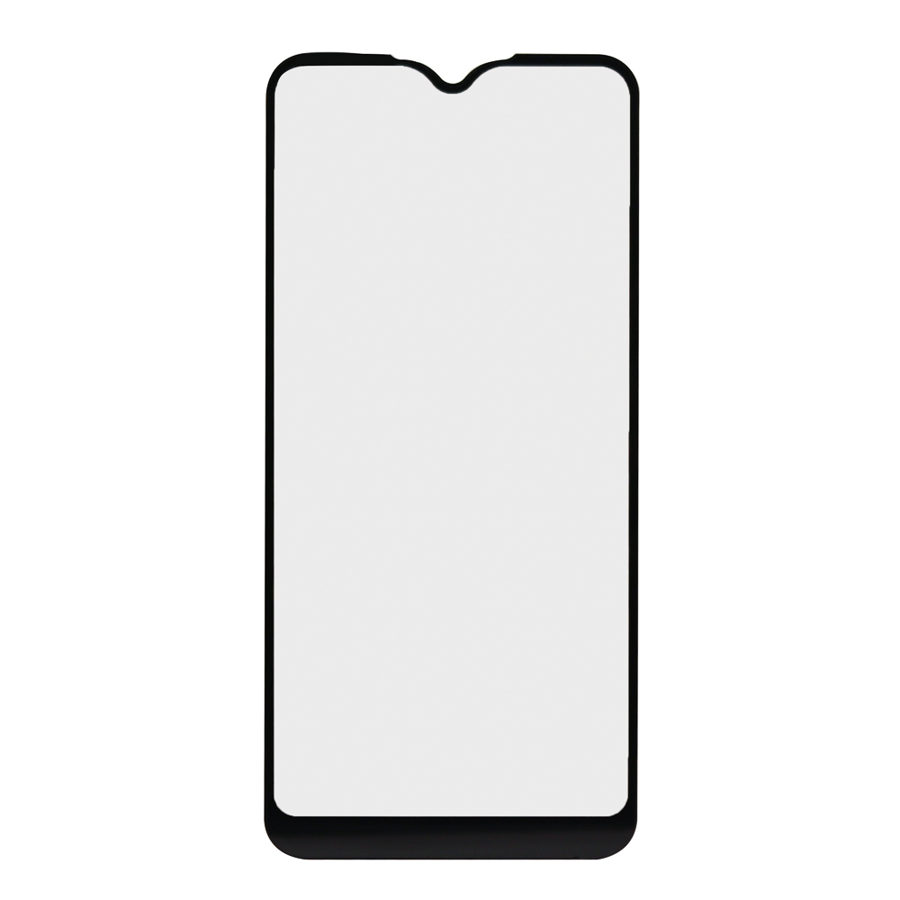 Защитное стекло "LP" для Samsung Galaxy M21 Thin Frame Full Glue с рамкой 0,33 мм 2,5D 9H (черное)
