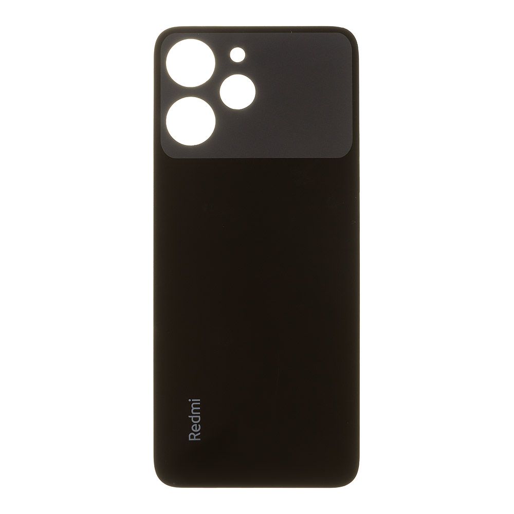 Задняя крышка для Xiaomi Redmi 12 4G (23053RN02Y) (черный)