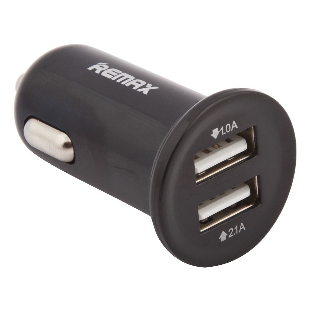АЗУ REMAX RCC201 mini 2xUSB, 2.1А (черный)