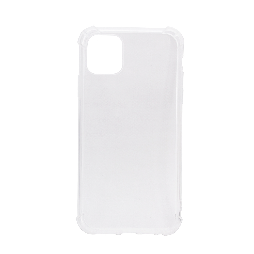 Силиконовый чехол "LP"  для iPhone 11 Pro Max ударопрочный TPU Armor Case (прозрачный) европакет