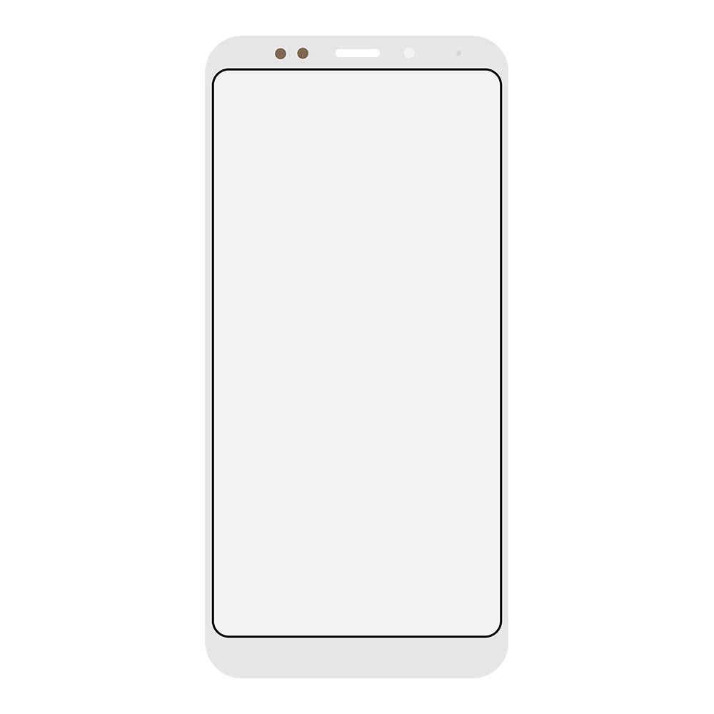Стекло для переклейки Xiaomi Redmi 5 Plus (белый)