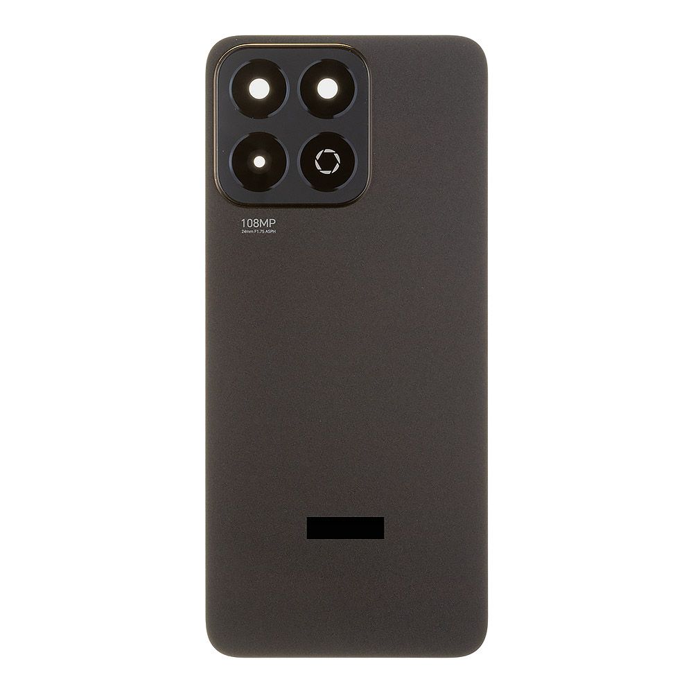 Задняя крышка для Huawei Honor X7c (черный) со стеклом камеры, ориг