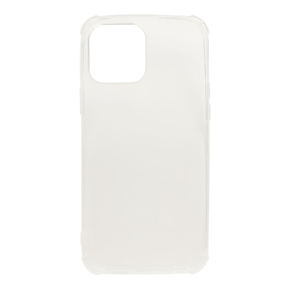 Силиконовый чехол "LP"  для iPhone 13 Pro Max ударопрочный TPU Armor Case (прозрачный) европакет