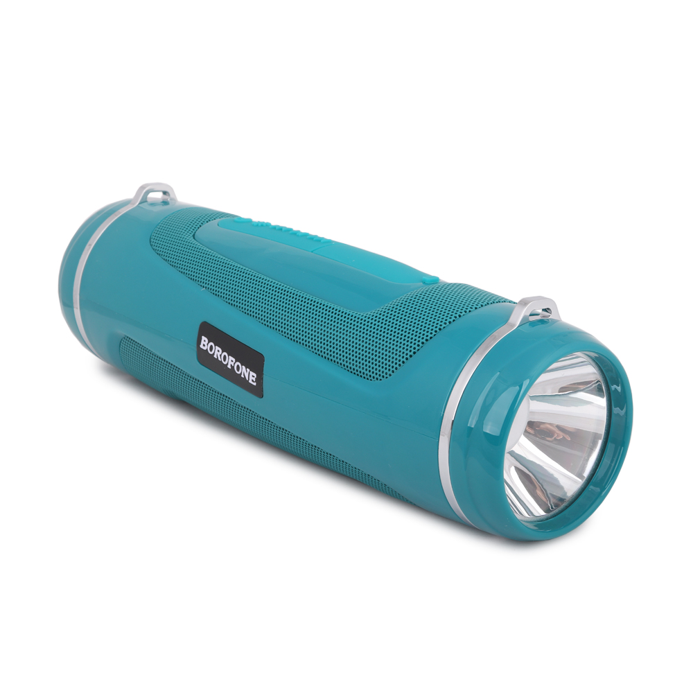 Bluetooth колонка BOROFONE BR7 Empyreal Sports BT 5.0, 5Wx2, AUX/microSD/USB/FM (бирюзовый)