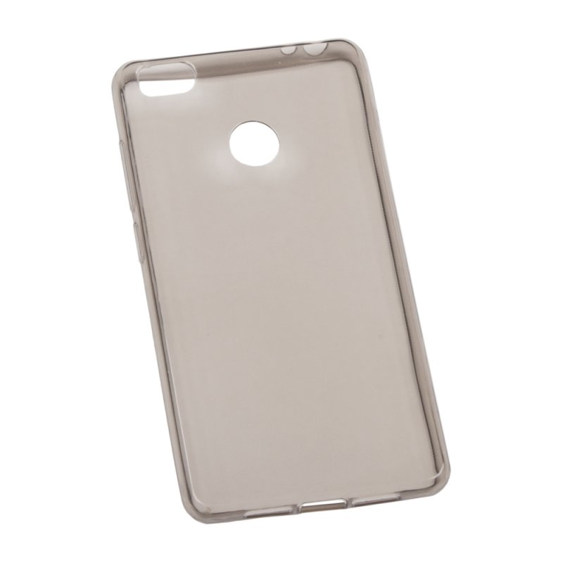 Силиконовый чехол для Xiaomi MI 4S ультратонкий (прозрачный/черный)