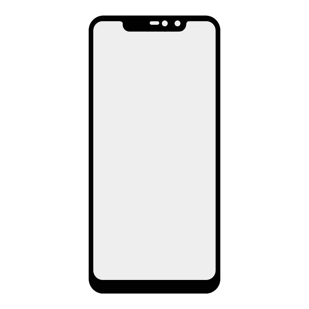 Стекло + OCA пленка для переклейки Xiaomi Redmi Note 6/Note 6 Pro (черный)
