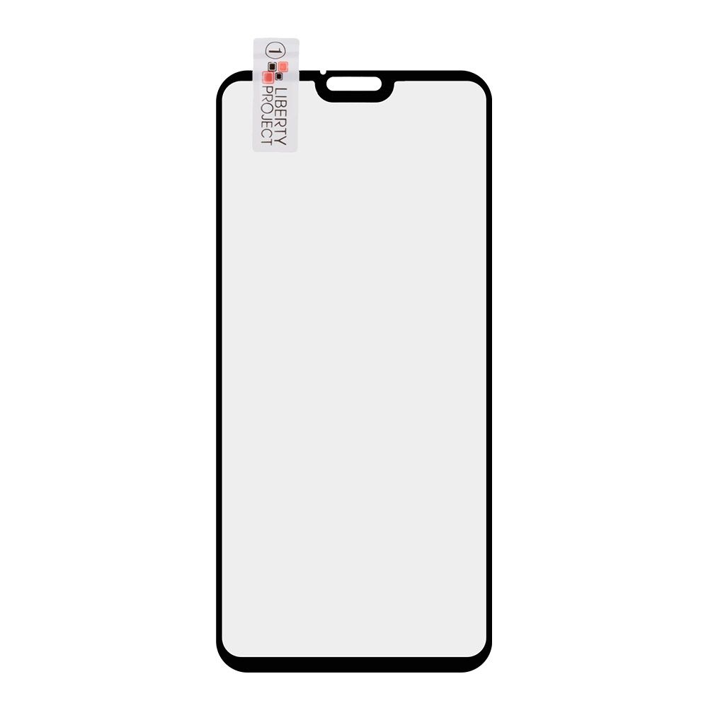Защитное стекло "LP" для Huawei Honor 9X Lite Thin Frame Full Glue с рамкой 0,33 мм 2,5D 9H (черное)