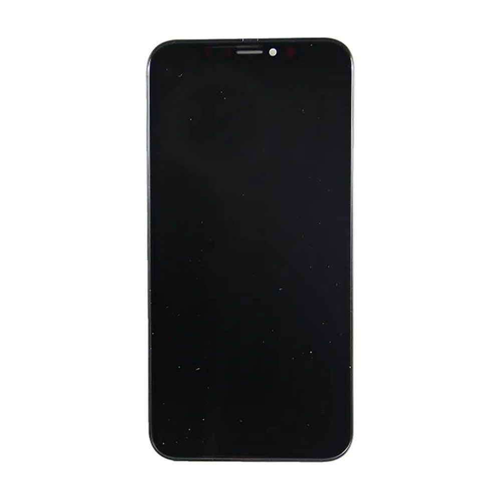 LCD дисплей для Apple iPhone Xs (черный) Zetton soft oled