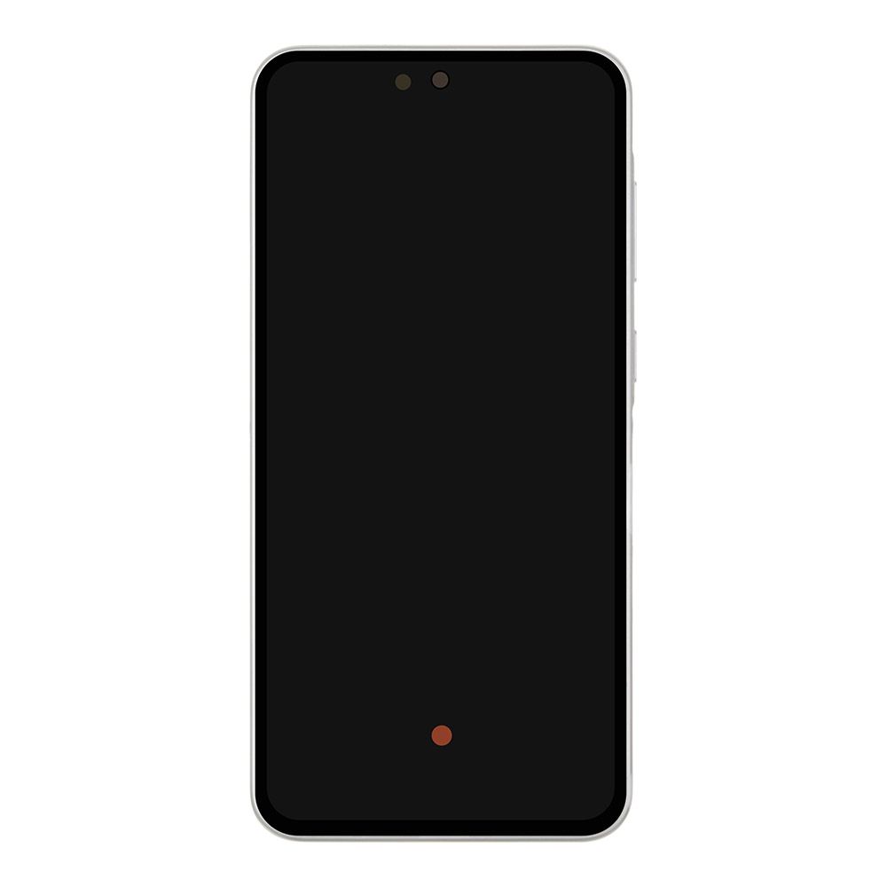 LCD дисплей для Samsung Galaxy A36 5G SM-A366B в рамке (белый) 100% OR SP