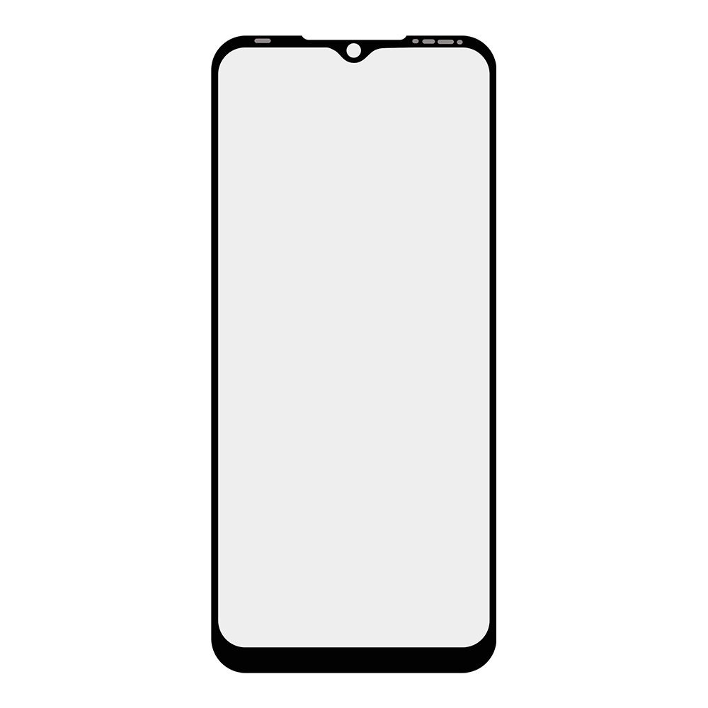 Стекло + OCA пленка для переклейки Tecno Pop 6 Pro (черный)