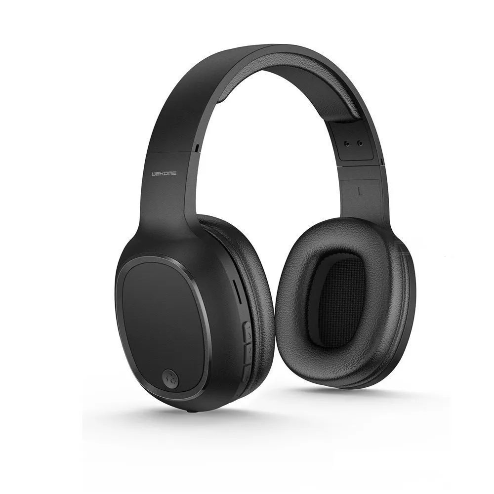Bluetooth гарнитура WK M8 BT 5.0, MicroSD, накладная (черный)