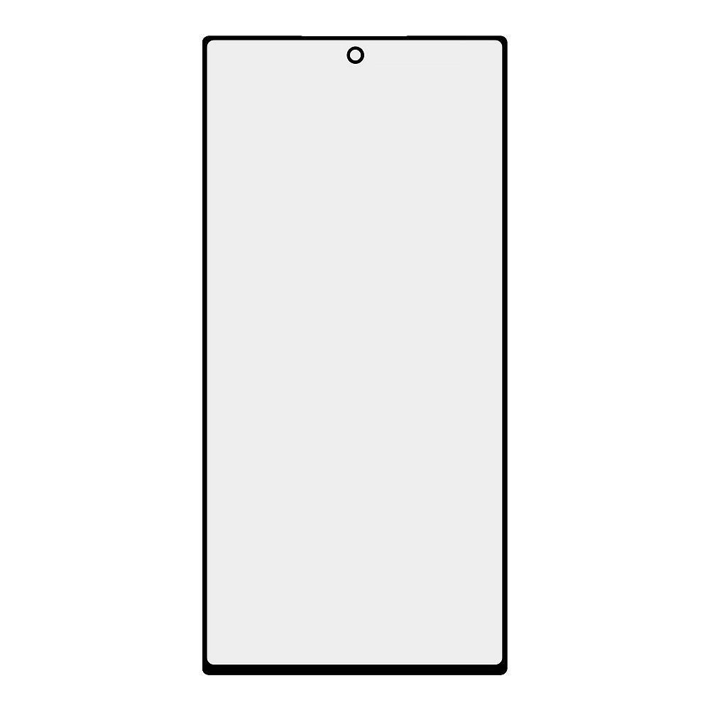 Стекло + OCA пленка для переклейки Samsung N975 Galaxy Note 10+ (черный)
