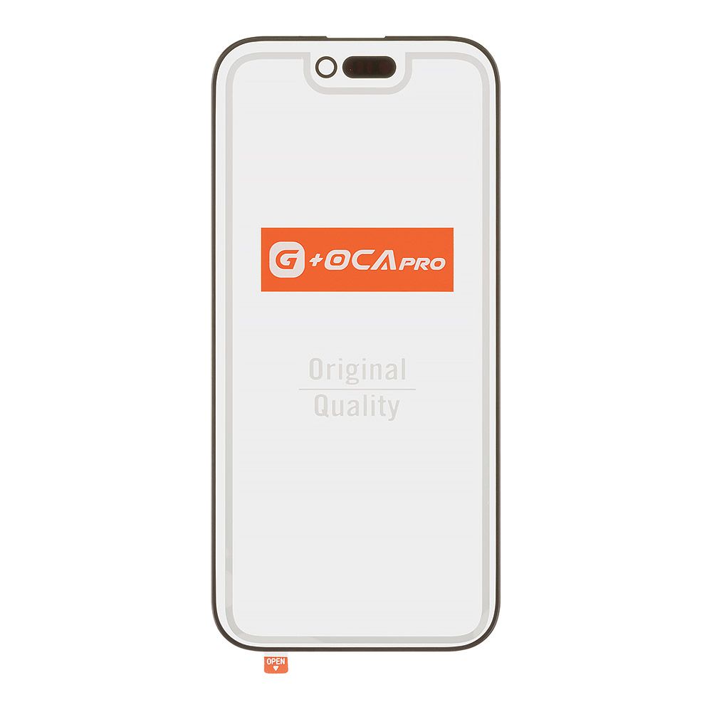 G+OCA PRO стекло для IPhone 17 Air олеофобное покрытие (черный)