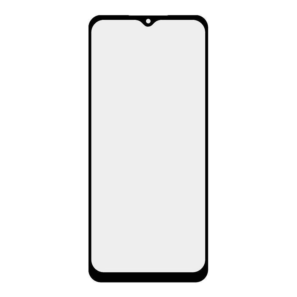 Стекло + OCA плёнка для переклейки Samsung SM-A032F Galaxy A03 (черный)
