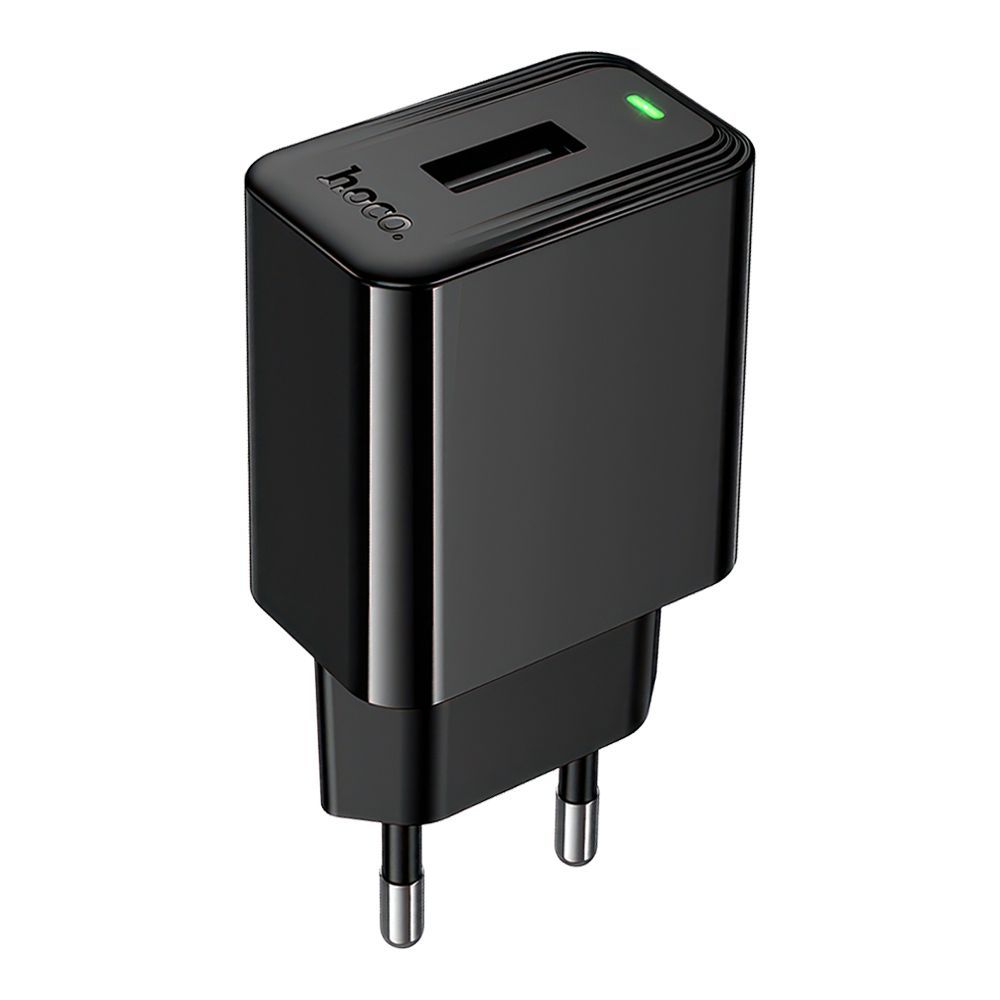 СЗУ HOCO CS91A Leader 1xUSB, 2.1А (черный)