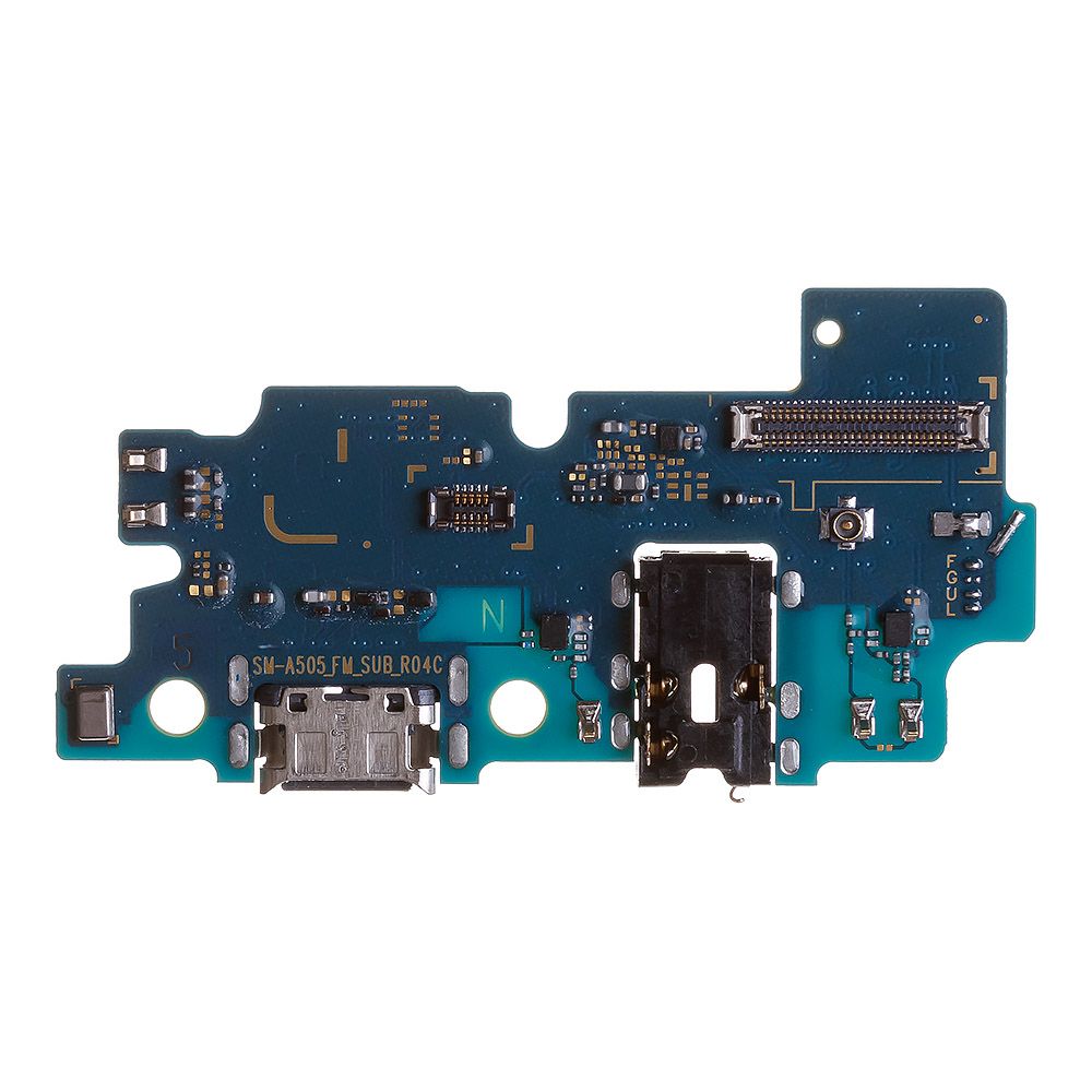Шлейф/FLC Samsung Galaxy A50 SM-A505 на системный разъём/разъём гарнитуры/микрофон (оригинал)